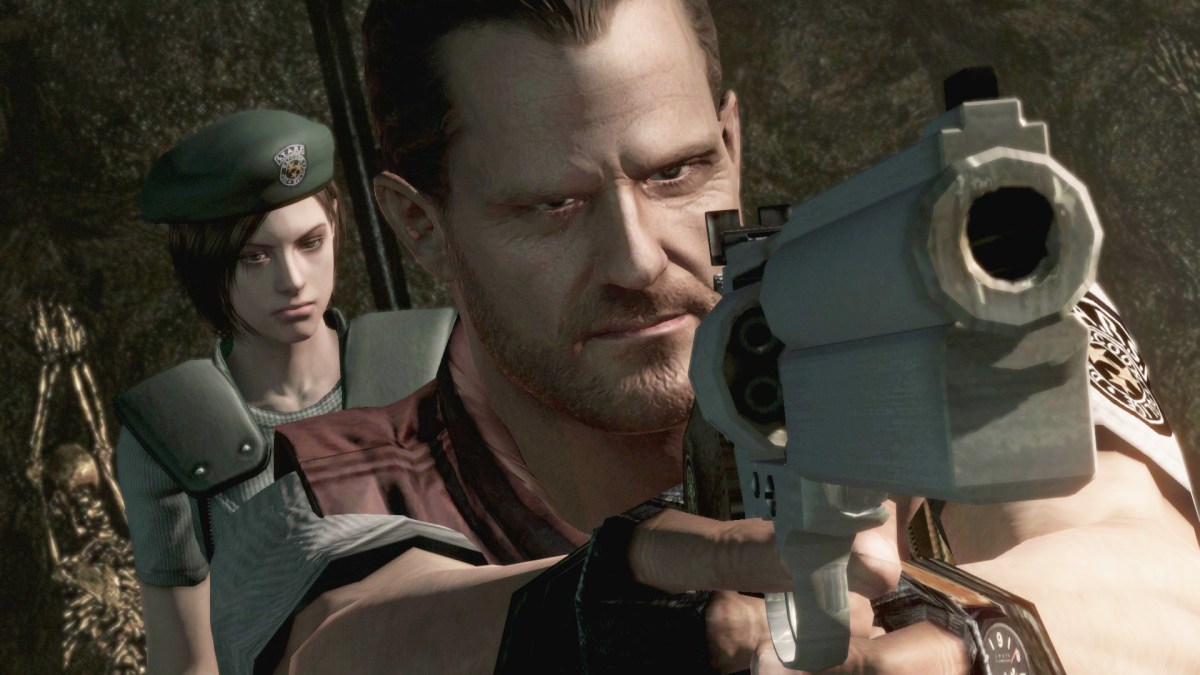 Ein Screenshot vom Resident Evil Remake.