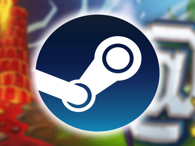 Artwork von Ampersat. Davor das Logo von steam.