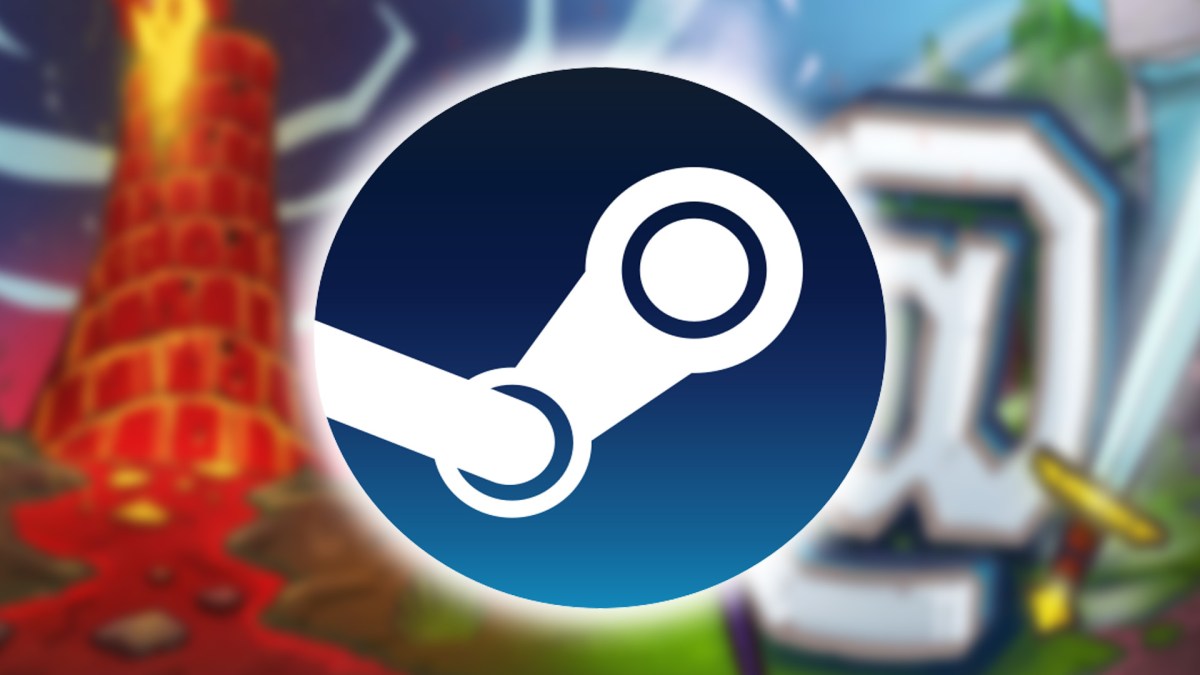 Artwork von Ampersat. Davor das Logo von steam.