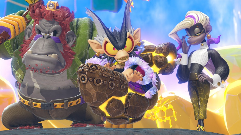 Ein Screenshot von Donkey Kong Bananza.