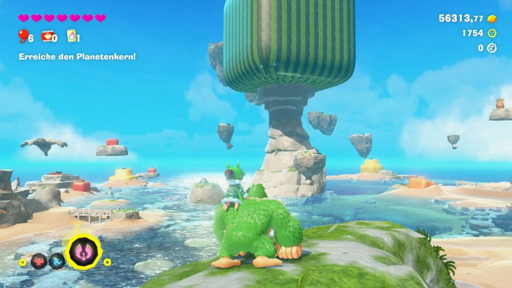 Ein Screenshot von Donkey Kong Bananza.