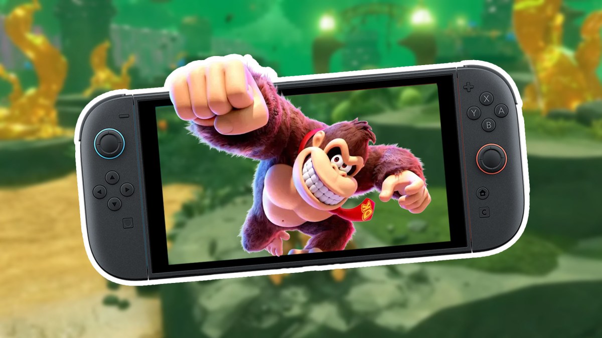 Donkey Kong Bananza Bildmaterial mit einer Nintendo Switch 2