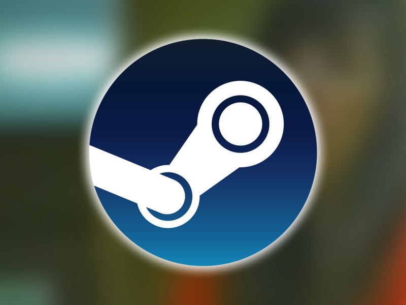 Screenshot aus dem Spiel Her Story, zu sehen ist außerdem das Logo von Steam.