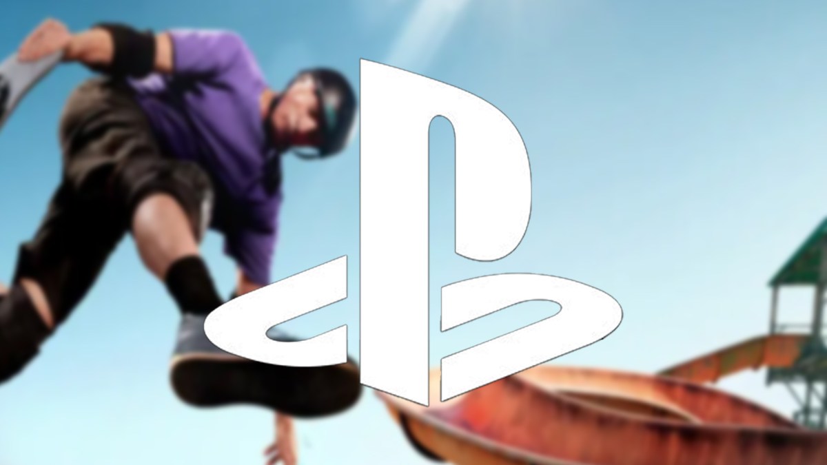 Artwork von Tony Hawk's Pro Skater 3+4. Davor das Logo der PlayStation.