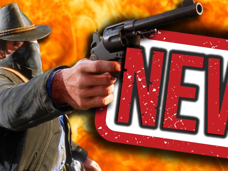 Eine Bildmontage zu Red Dead Redemption 2.