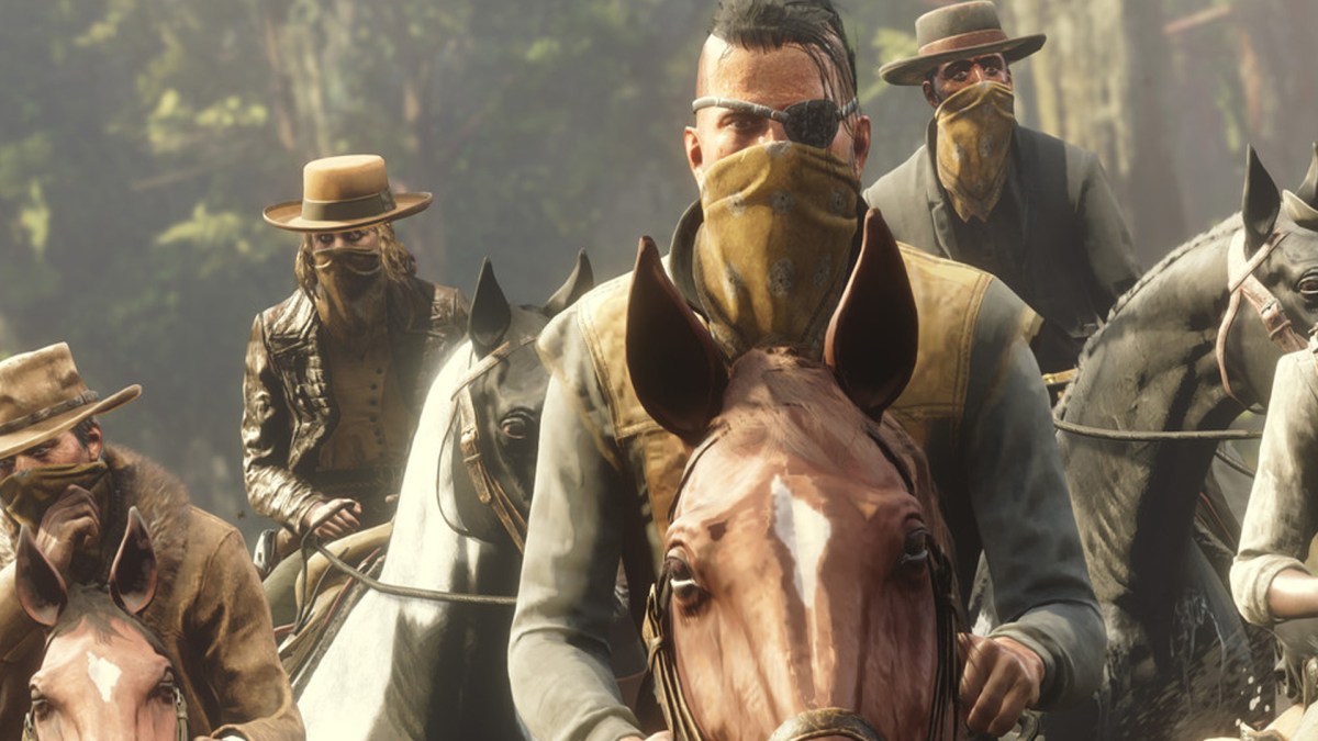 Screenshot aus dem Online-Modus von Red Dead Redemption 2.
