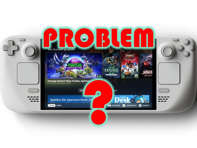 Das Steam Deck OLED in der Sonderedition Weiß.