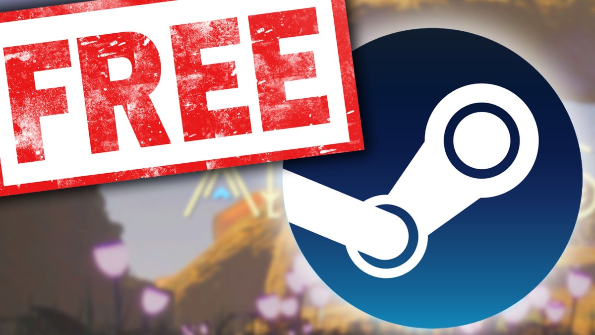 Eine Bildmontage zu Gratis-Angeboten auf Steam.