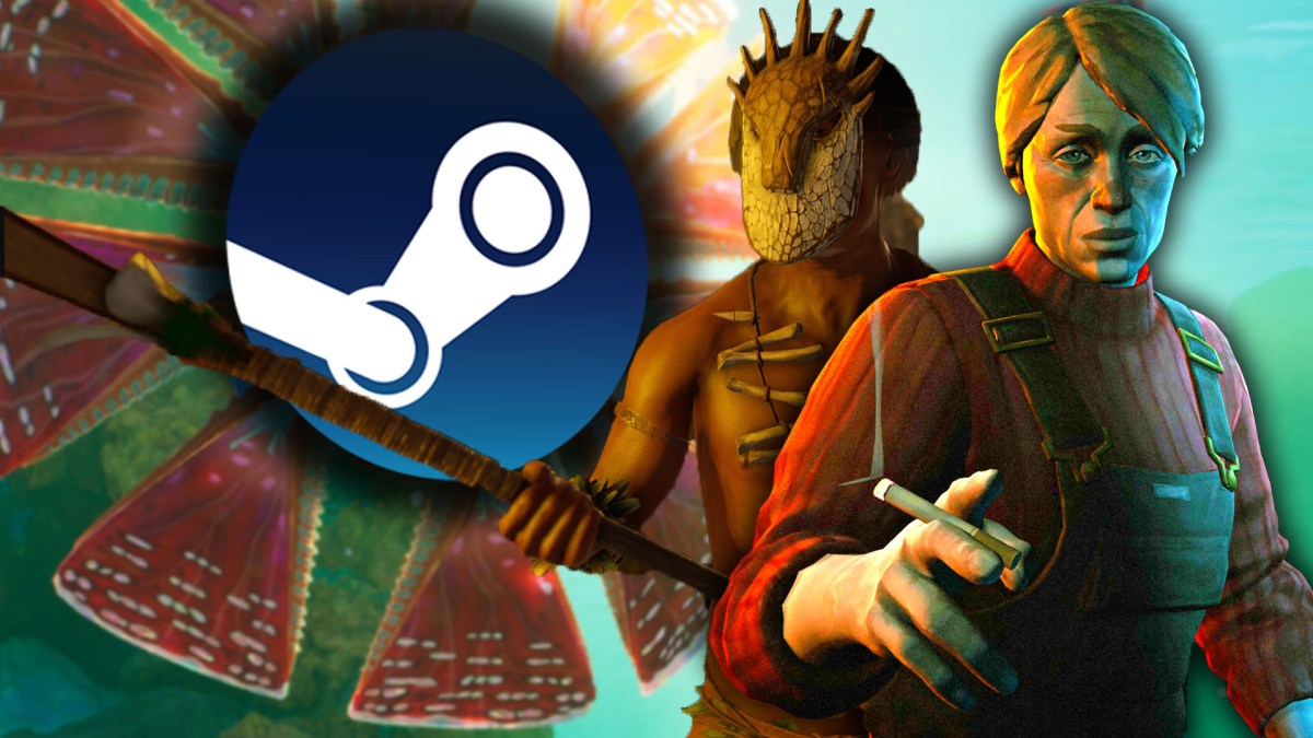 Eine Bildmontage zu verschiedenen, auf der Videospiel-Plattform Steam verfügbaren Survival-Spielen.