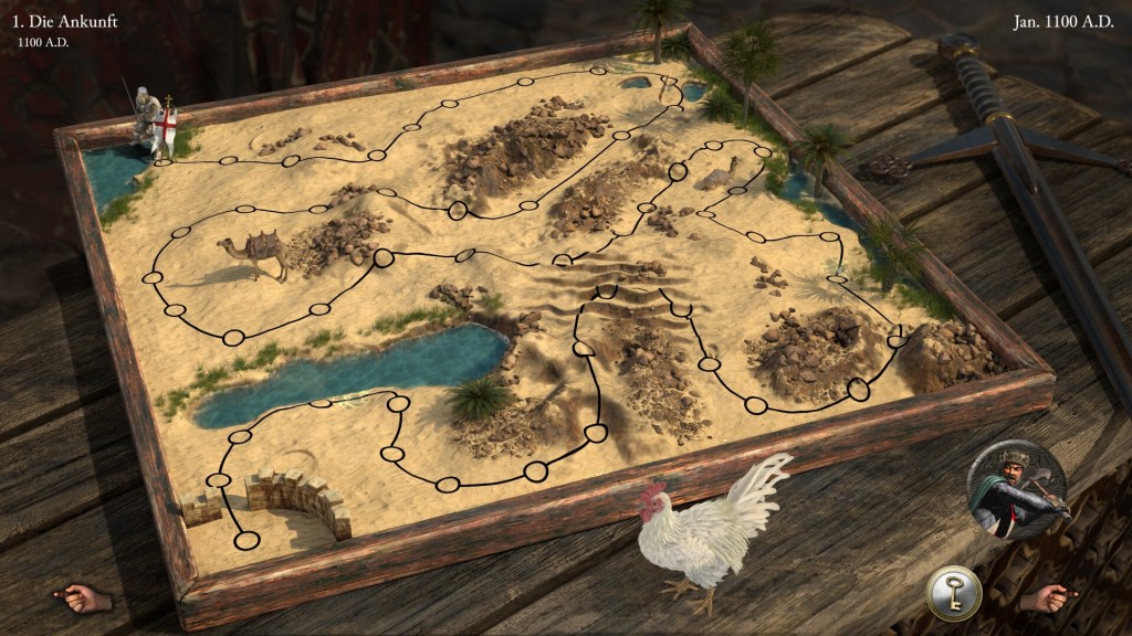 Ein Screenshot aus der Stronghold Crusader Definitive Edition.