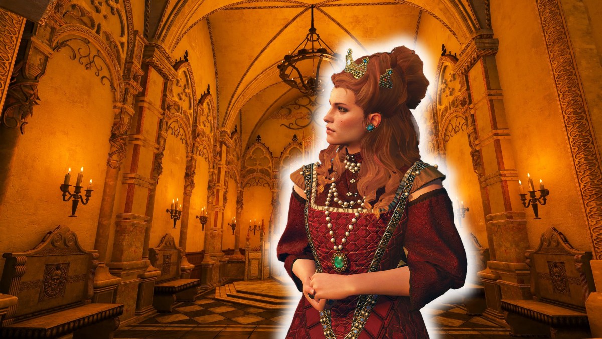 Anna Henrietta von Toussaint im Schloss von Beauclair, The Witcher 3: Wild Hunt