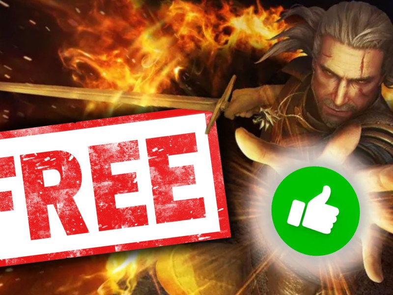 Eine Bildmontage zu The Witcher.